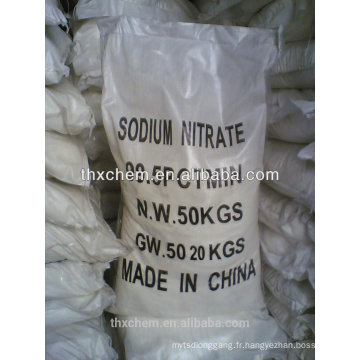 Nitrite de sodium pour l&#39;industrie (poudre blanche)